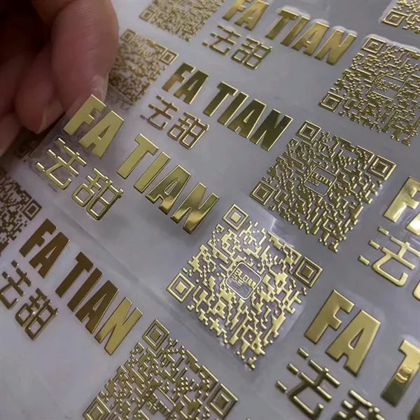 UV Clear Transfer Sticker Decals
