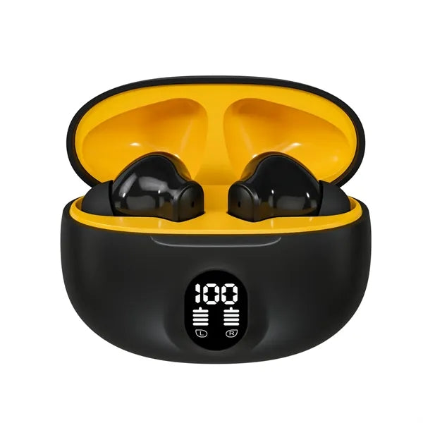 Touch Wireless Bluetooth Headphones with Digital Display