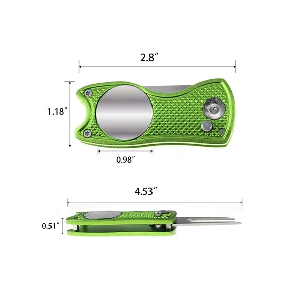 Foldable Golf Divot Tool