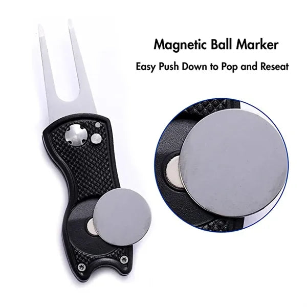 Foldable Golf Divot Tool