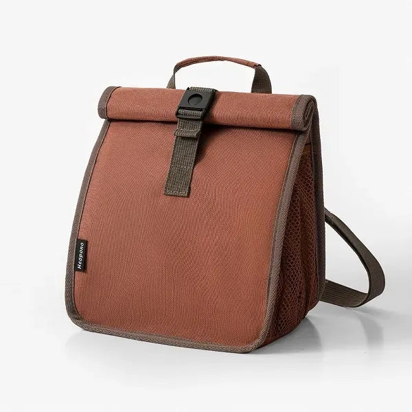 Foldable Lunch Bag with Insulated Aluminum Foil Lining
