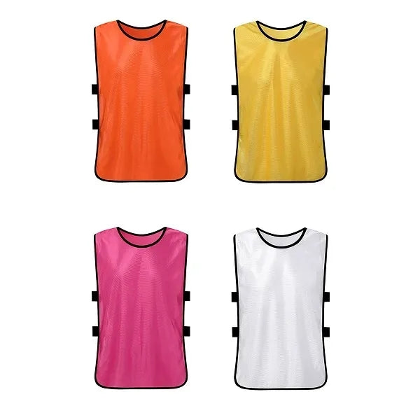 Lightweight Training Bib for Adults Kids Sports Team Vest