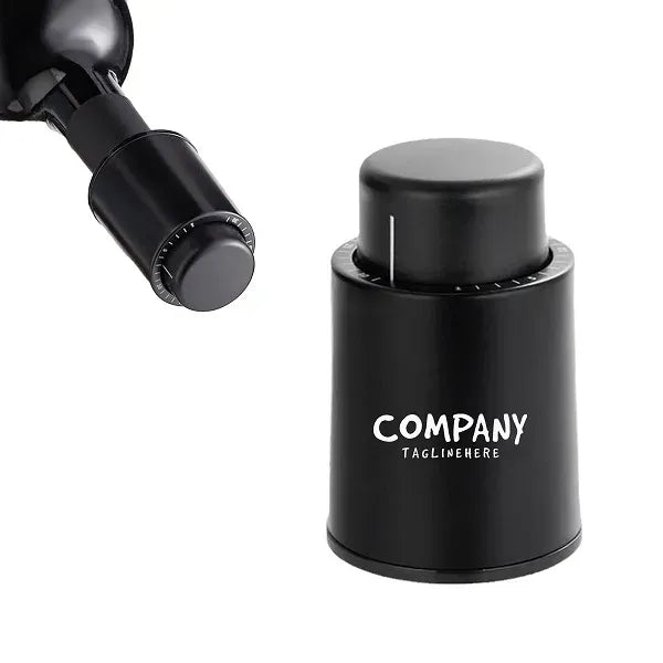 Press-Type Vacuum Wine Stopper with Integrated Pump