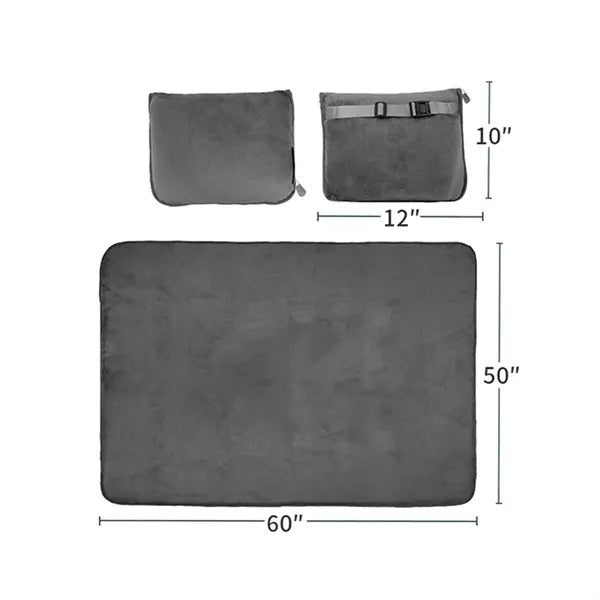 2 in 1 Travel Blanket