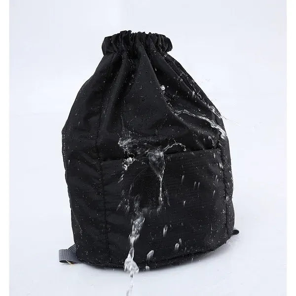 Drawstring Lightweight Sports Travel Backpack Large Capacity