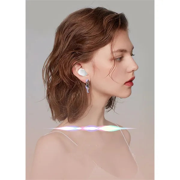 In-ear wireless Bluetooth headset with digital display