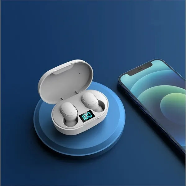 In-ear wireless Bluetooth headset with digital display
