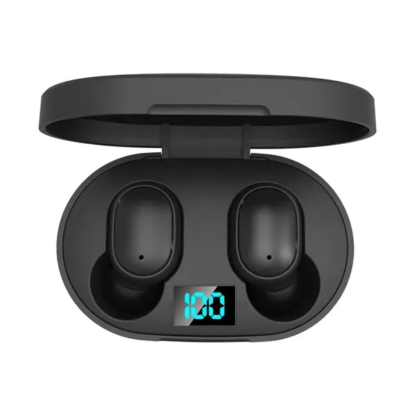 In-ear wireless Bluetooth headset with digital display