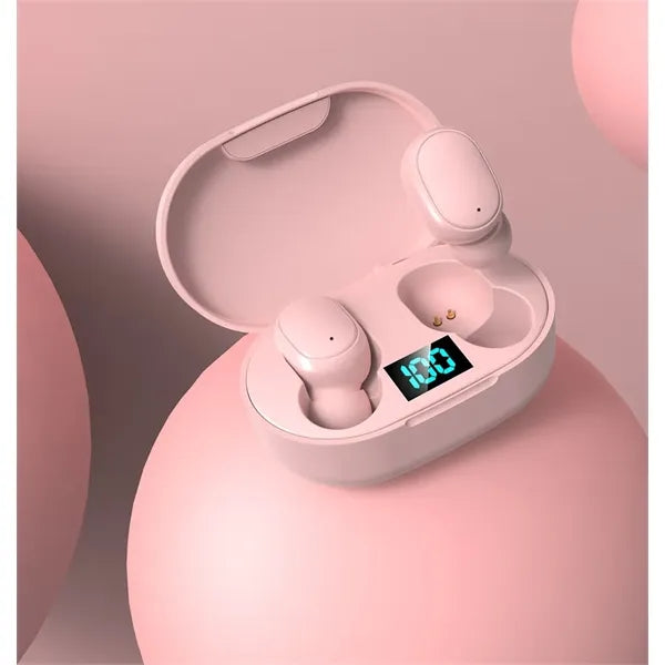In-ear wireless Bluetooth headset with digital display