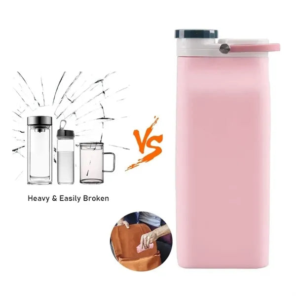 Collapsible Silicone Water Bottle