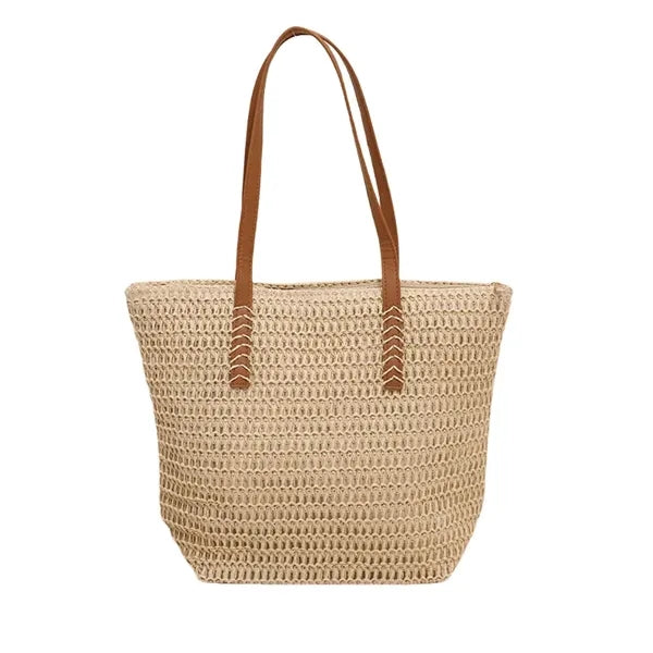 Woven Large Capacity Tote Bag