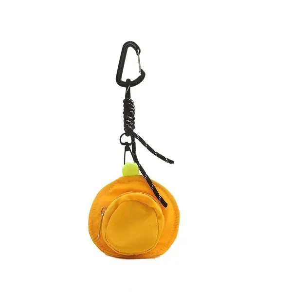 Portable Hat-Shaped Coin Purse Key Holder Mini Pouch