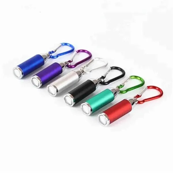 Flashlight Mini Carabiner Keychain
