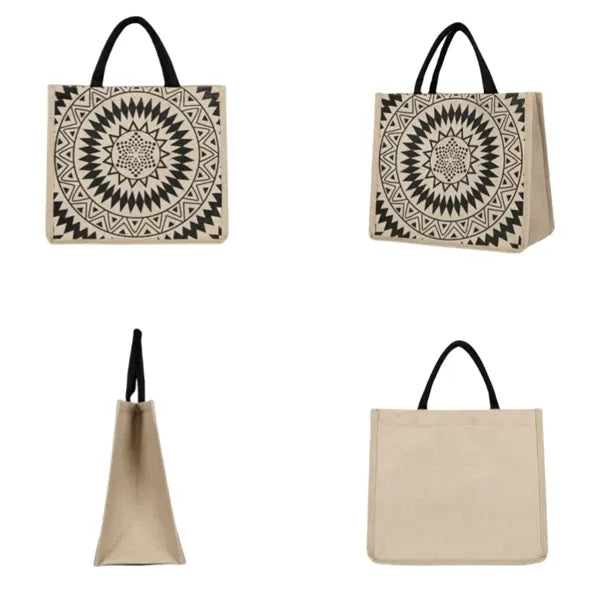 Large Capacity Linen Tote Bag