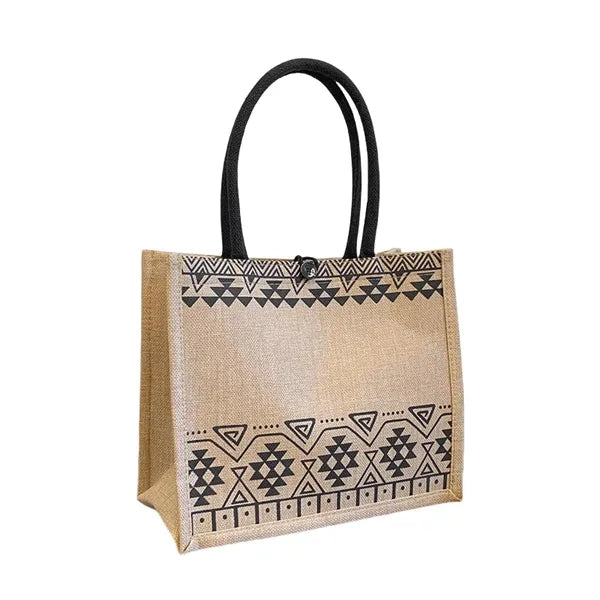 Large Capacity Linen Tote Bag