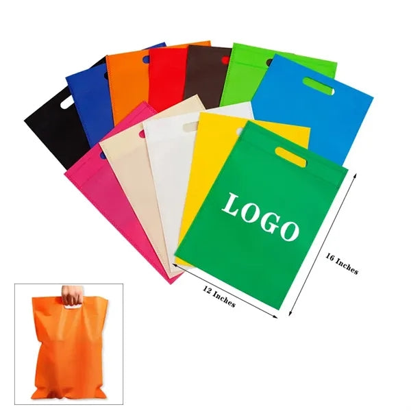 Flat Non-Woven Shopping Tote Bag