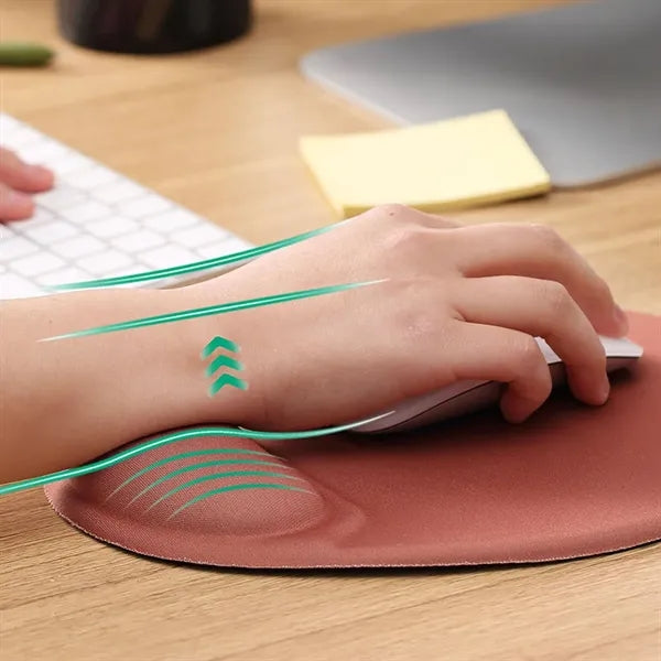 Ergonomic Silicone Mouse Pad with Wrist Support