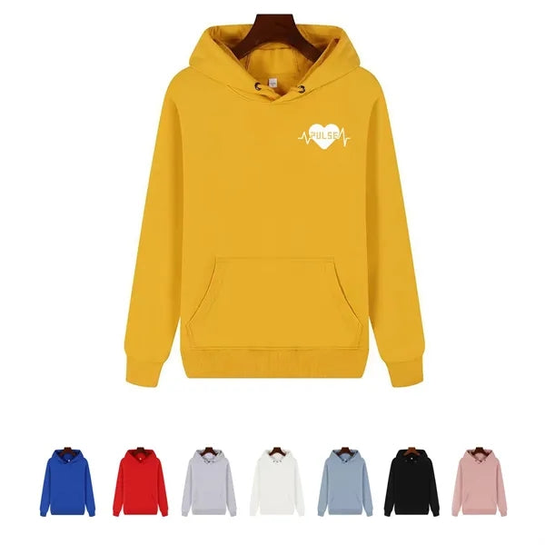 Unisex Pullover Hoodie Fleece Liner 100% Cotton