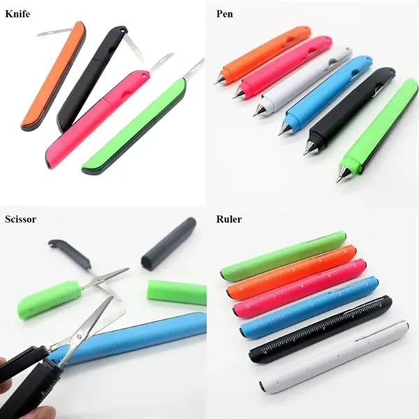 4 in 1 Multifunction Ballpoint Pen