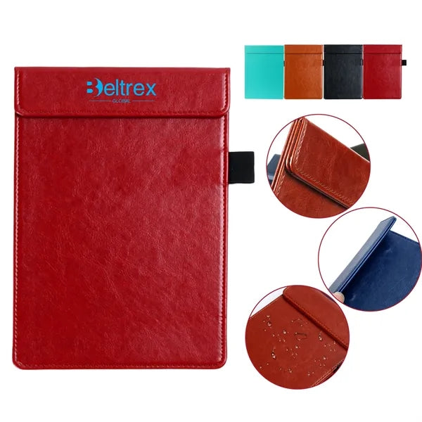 A4 PU Leather Clipboard with Hidden Magnetic Closure