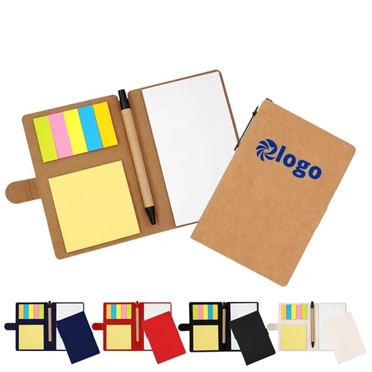 Sticky Note Book With Pen