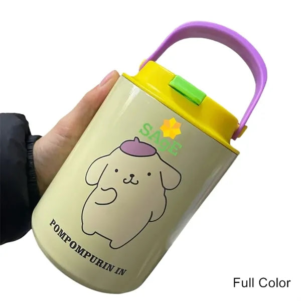 20 oz Kids Stainless Steel Insulated Cartoon Cup Bottle