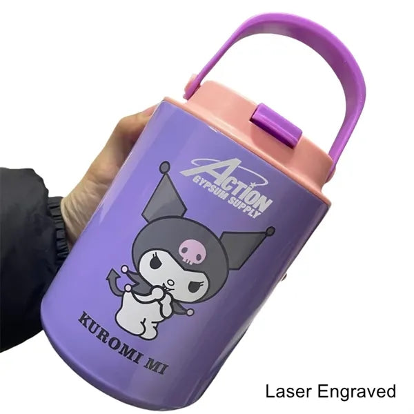 20 oz Kids Stainless Steel Insulated Cartoon Cup Bottle