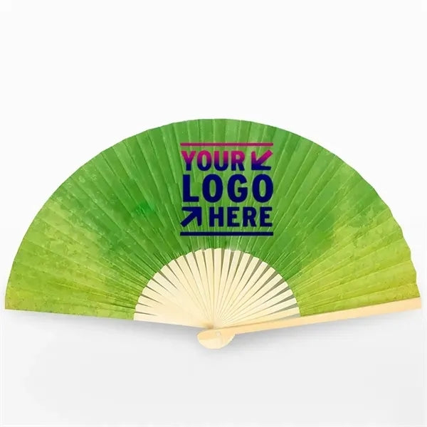 A Gay Pride Fan/ Paper Foldable Hand Fan