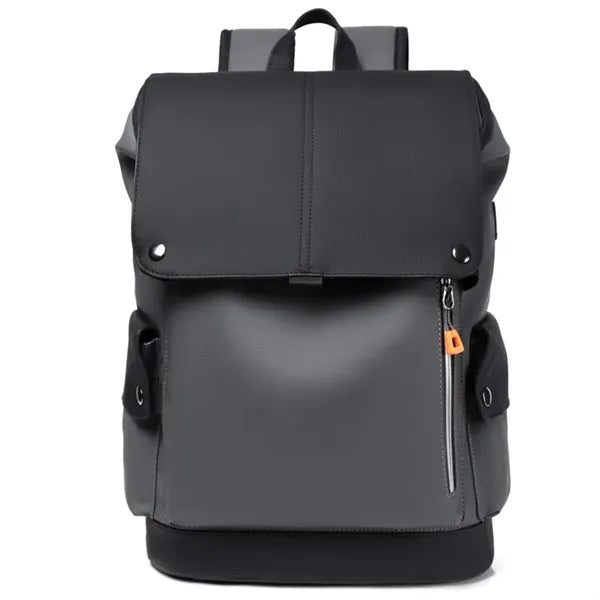 Pu Leather Laptop Backpack