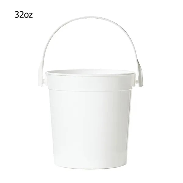 32/48/64/87oz Multifunctional Plastic Buckets with Lid