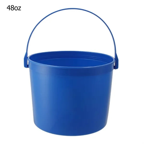 32/48/64/87oz Multifunctional Plastic Buckets with Lid