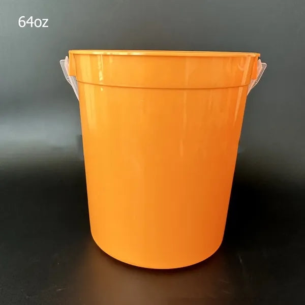 32/48/64/87oz Multifunctional Plastic Buckets with Lid