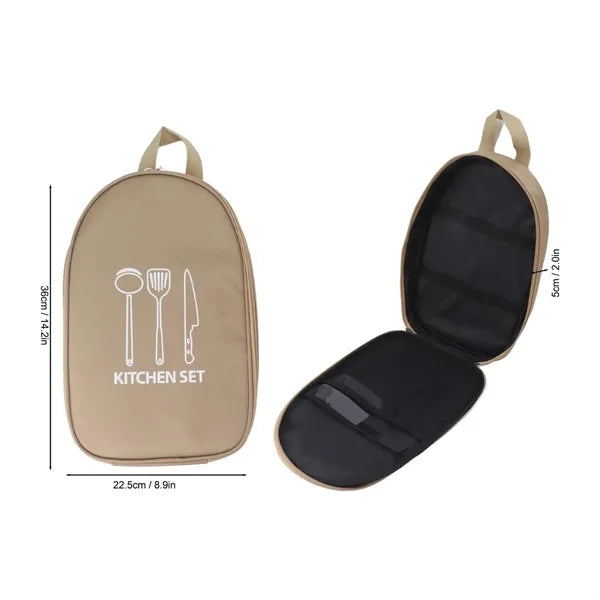 Cooking Utensils Organizer Travel Bag