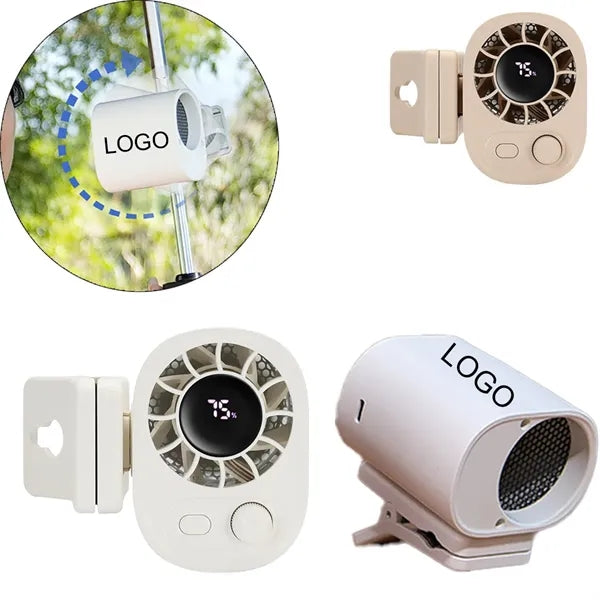 Handheld Hanging Fan With Display
