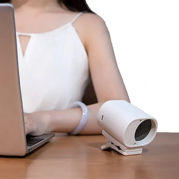 Handheld Hanging Fan With Display