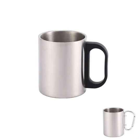 Double Stainless Steel Camping Mug
