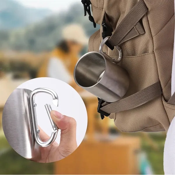 Double Stainless Steel Camping Mug