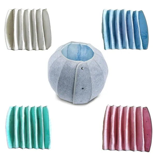 Round Tunnel Bed For Cats