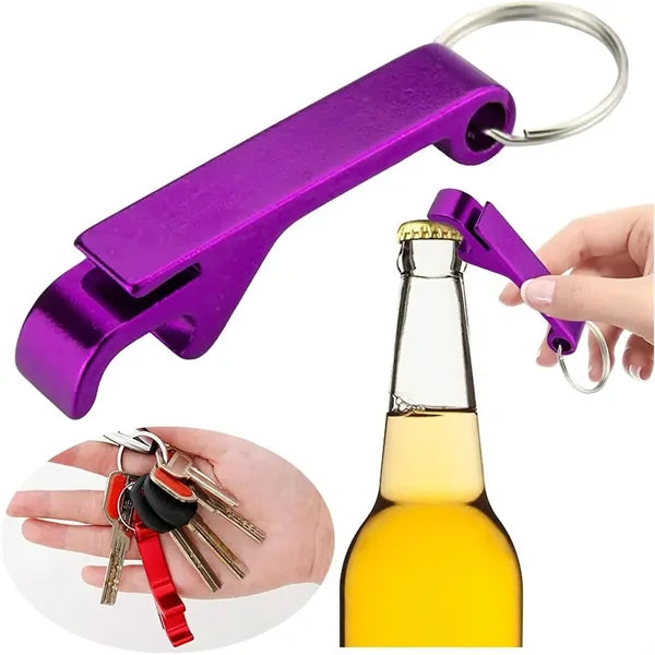 Aluminum Bottle Opener Keychain
