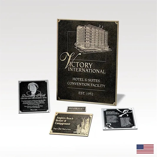 Zinc Plates - Outdoor