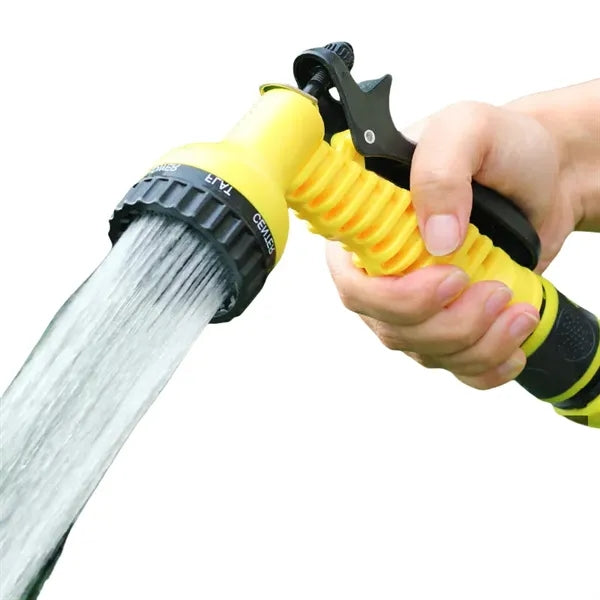 Water Spray Gun With Hose Pipe And Fittings Set