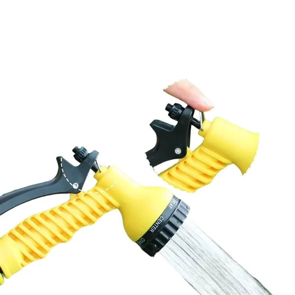 Water Spray Gun With Hose Pipe And Fittings Set