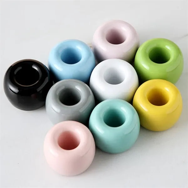 Mini Ceramic Toothbrush Holders for Bathroom