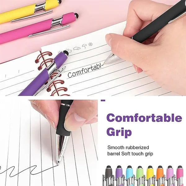 Soft Touch Click Metal Pen