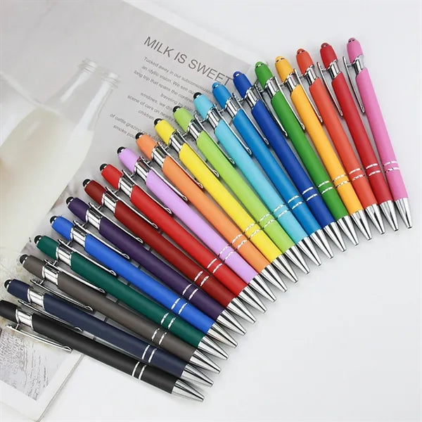 Soft Touch Click Metal Pen