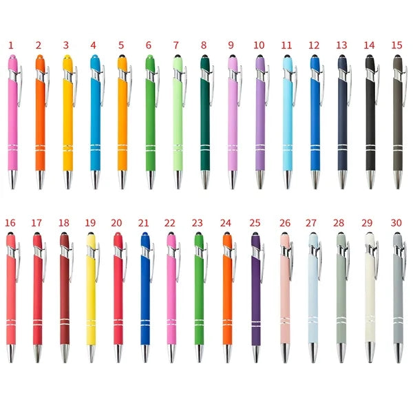 Soft Touch Click Metal Pen
