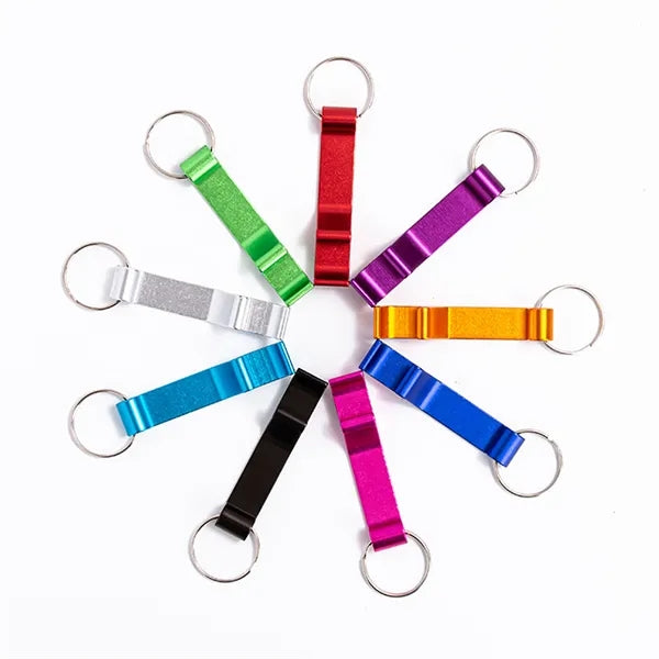 Aluminium Alloy Beer Bottle Openers Keychain