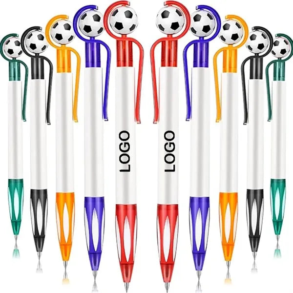 Soccer Black Spinner Globle Ballpoint Pen