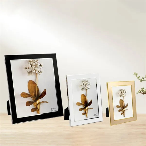 Luxury Metal Picture Frame Customizable Gift