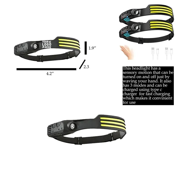 Illunt 3 Strip Lamp Headlamp